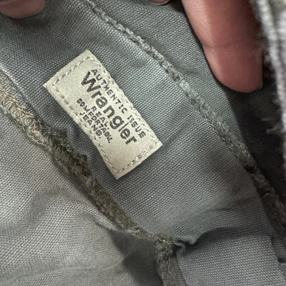 Wrangler Authentic Issue Cargo Shorts Mens 38 Olive Green Canvas Workwear